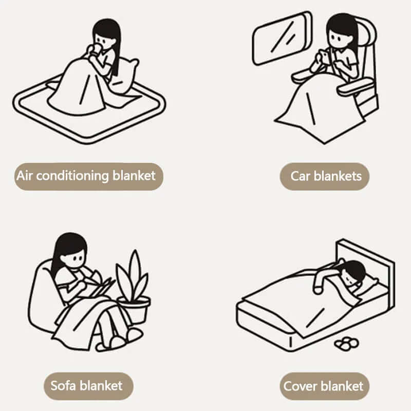 Kuscheldecke Komfortdecke Plüschdecke