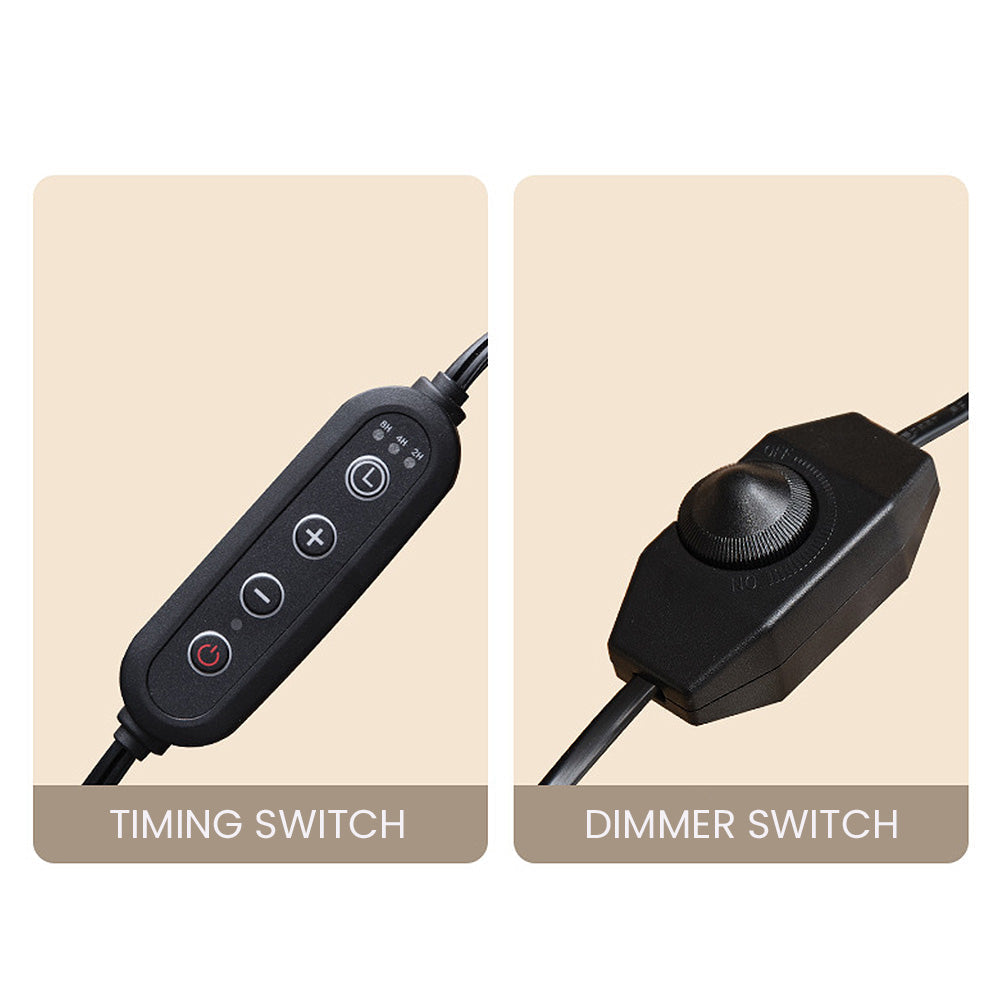 Verstellbare Weihnachtskerzenwärmerlampe