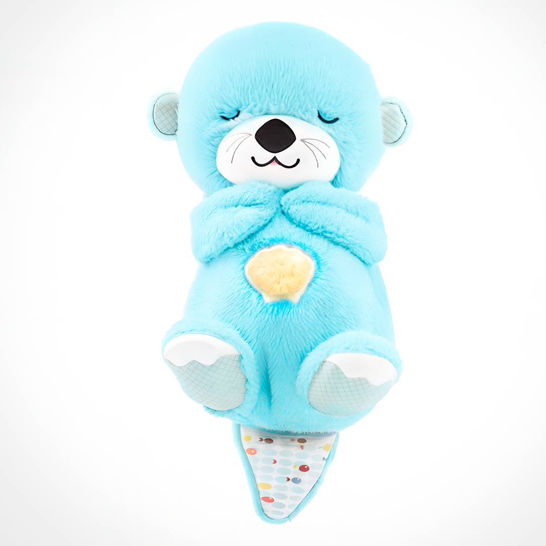 Atmungsaktiger Otter Plüsch – Musikalisches & Beruhigendes Baby-Schlafhilfe