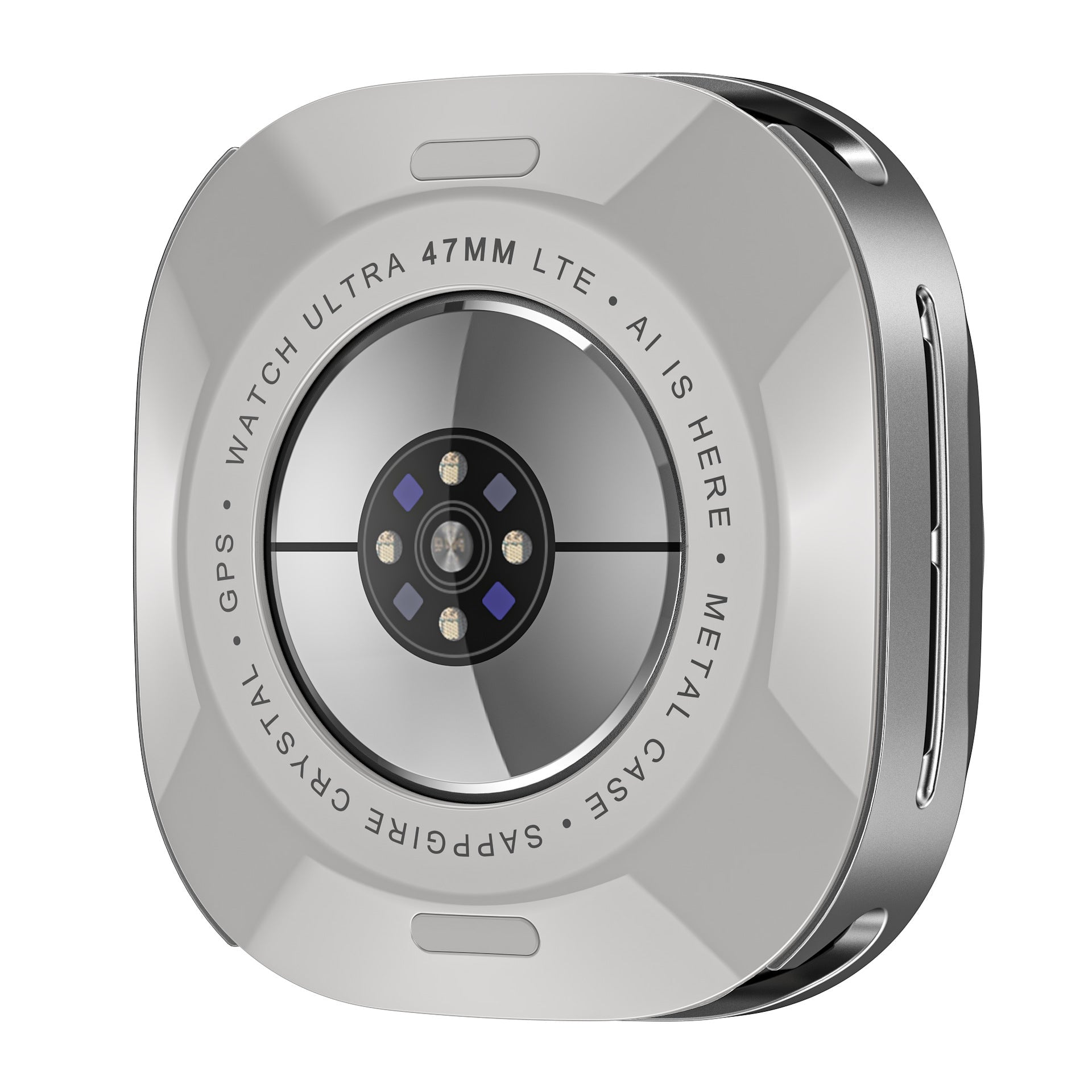 Vollrand kratzfest Metall 360° Schutzcover für Samsung Galaxy Watch Ultra