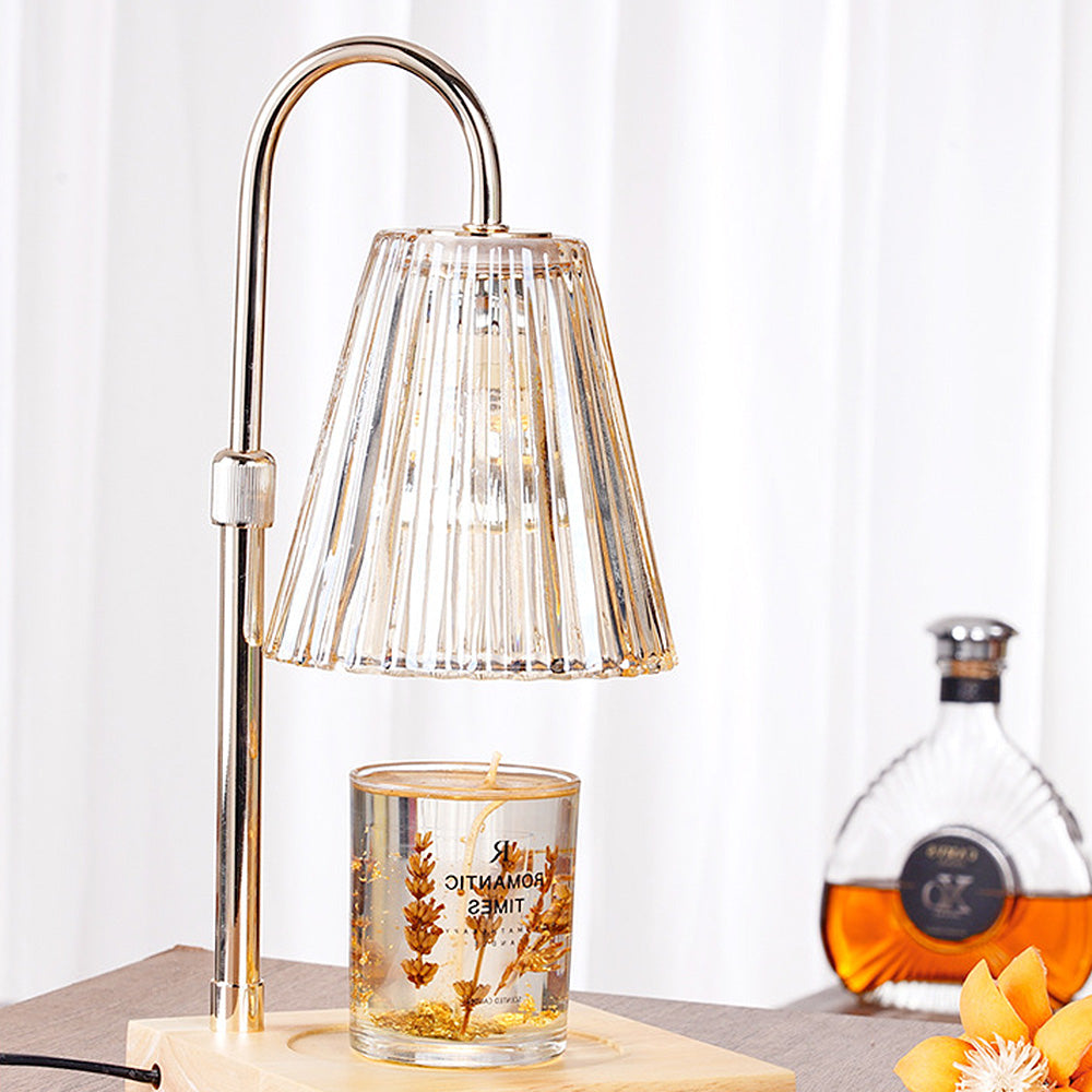 Verstellbare Weihnachtskerzenwärmerlampe