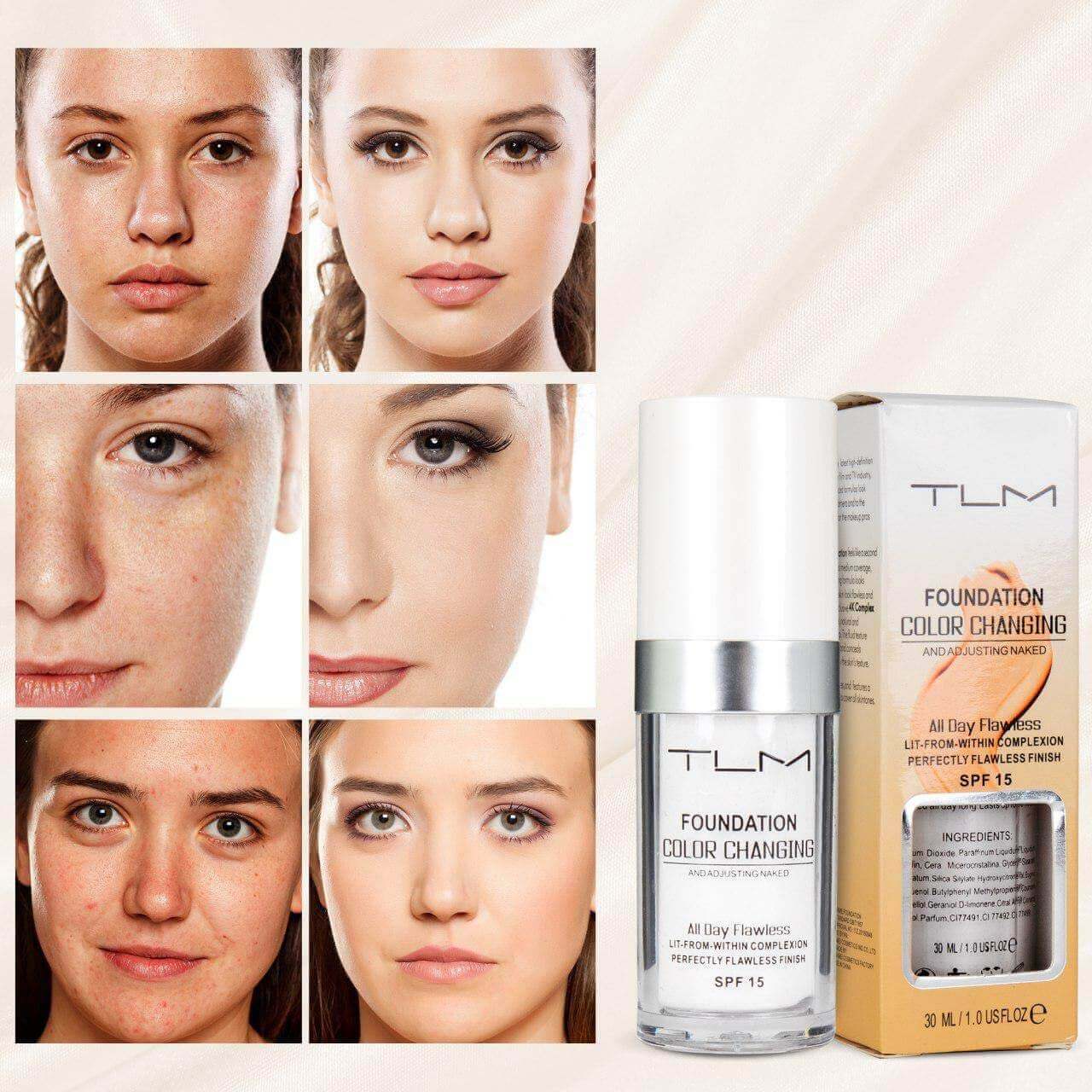 Selbst-Anpassende Foundation - Natürlicher Look