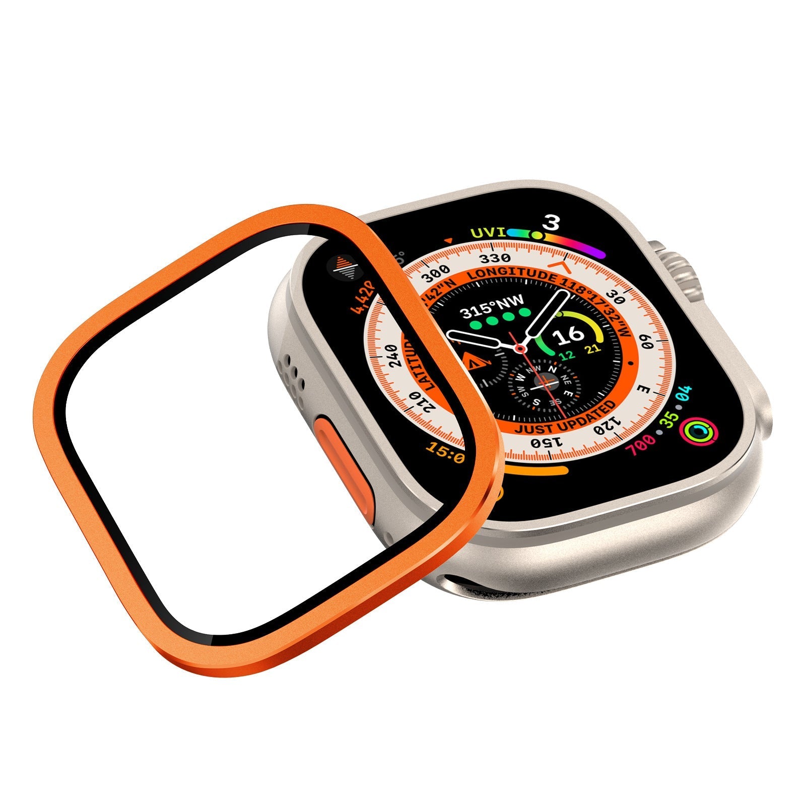 Titanium-Schutzfolie für Apple Watch Ultra 2/Ultra