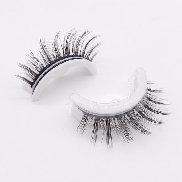 Wiederverwendbare selbstklebende Wimpern für natürlichen Wimpern-Look