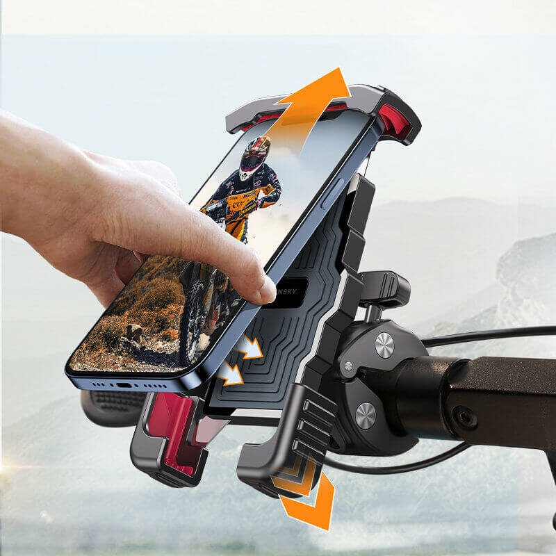Zelara Fahrrad Smartphone Halter mit 360° Drehung