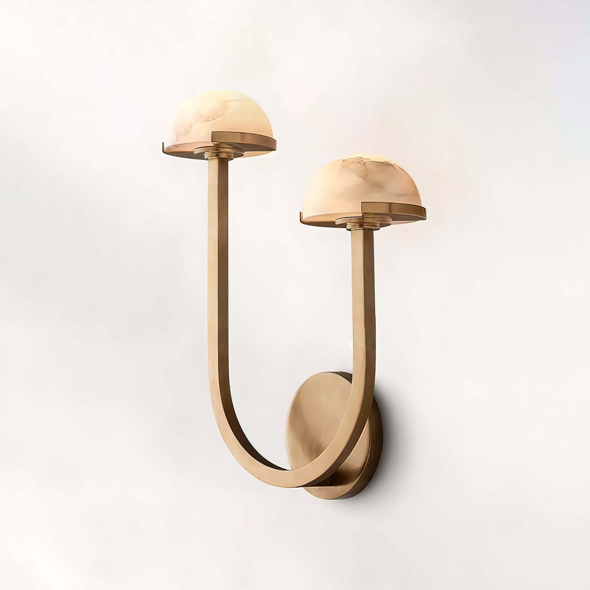 Pilz Alabaster Wandleuchte, Modernes Design