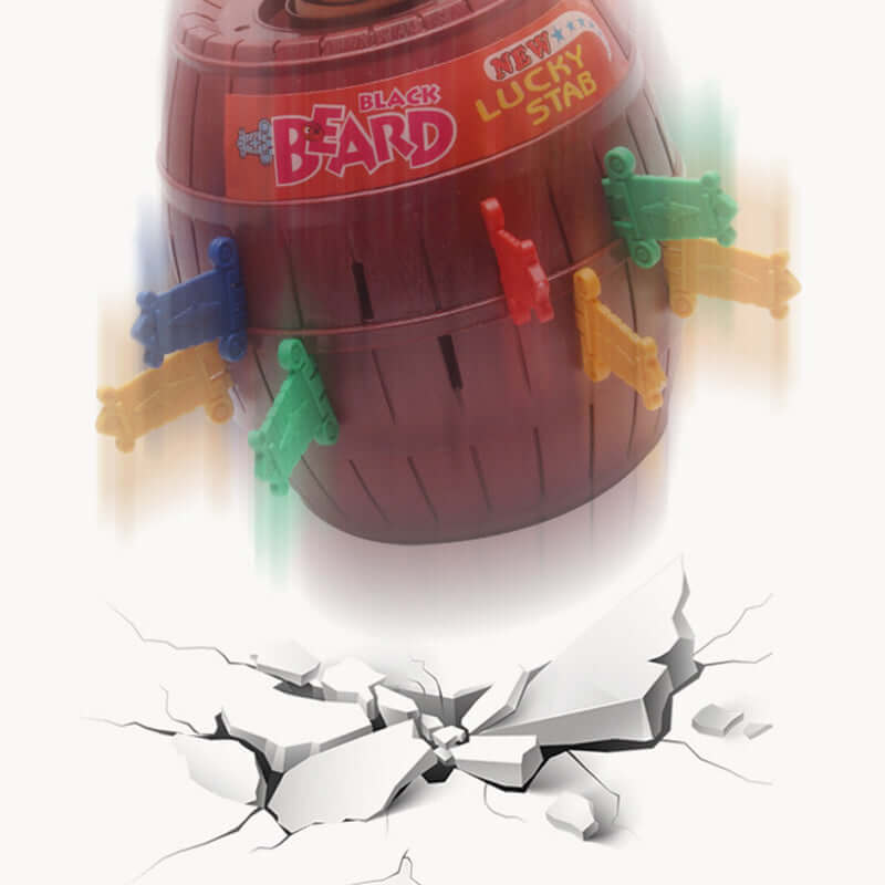 Piraten Stechspiel - Spannendes Stechspiel-Set für Familien