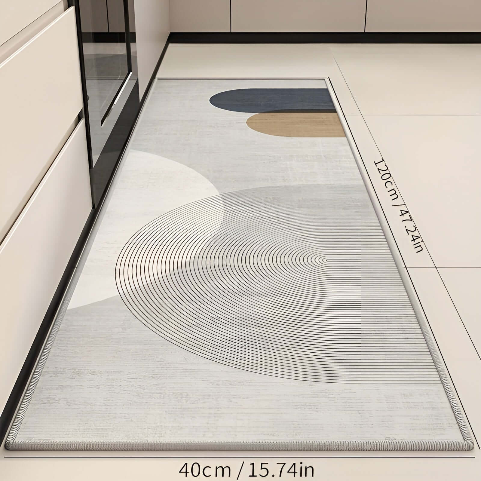 Ergonomische Komfort-Küchenmatte - Rutschfest & Weich