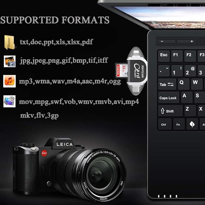Zelara Gratis | MultiPort Schnelles und universelles All-in-One-Kartenlesegerät