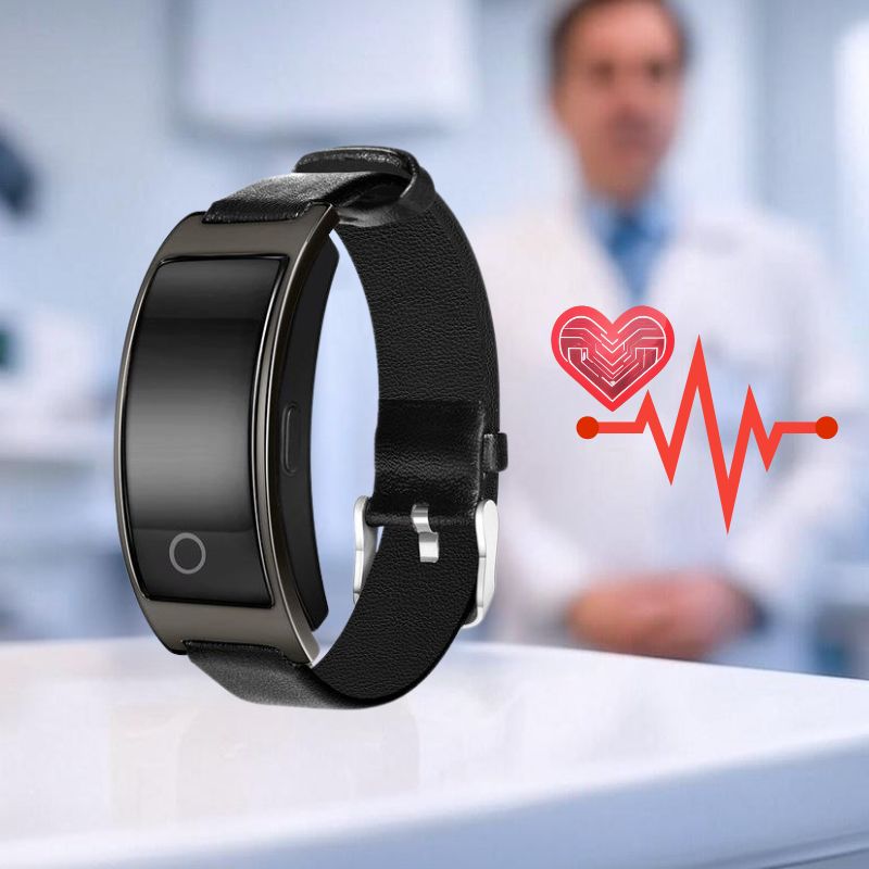 HealthPro Blutdruckmessgerät Uhr – Genaues BP- und Herzfrequenz-Tracking, Perfekt für den täglichen Gebrauch im Vereinigten Königreich