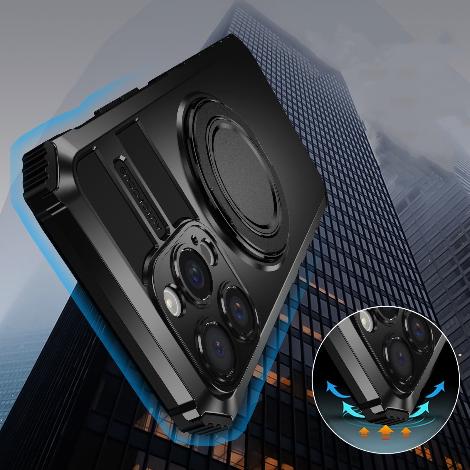 Maximaler Schutz für Ihr iPhone – Militärischer Luftkissen-Schutz Hülle