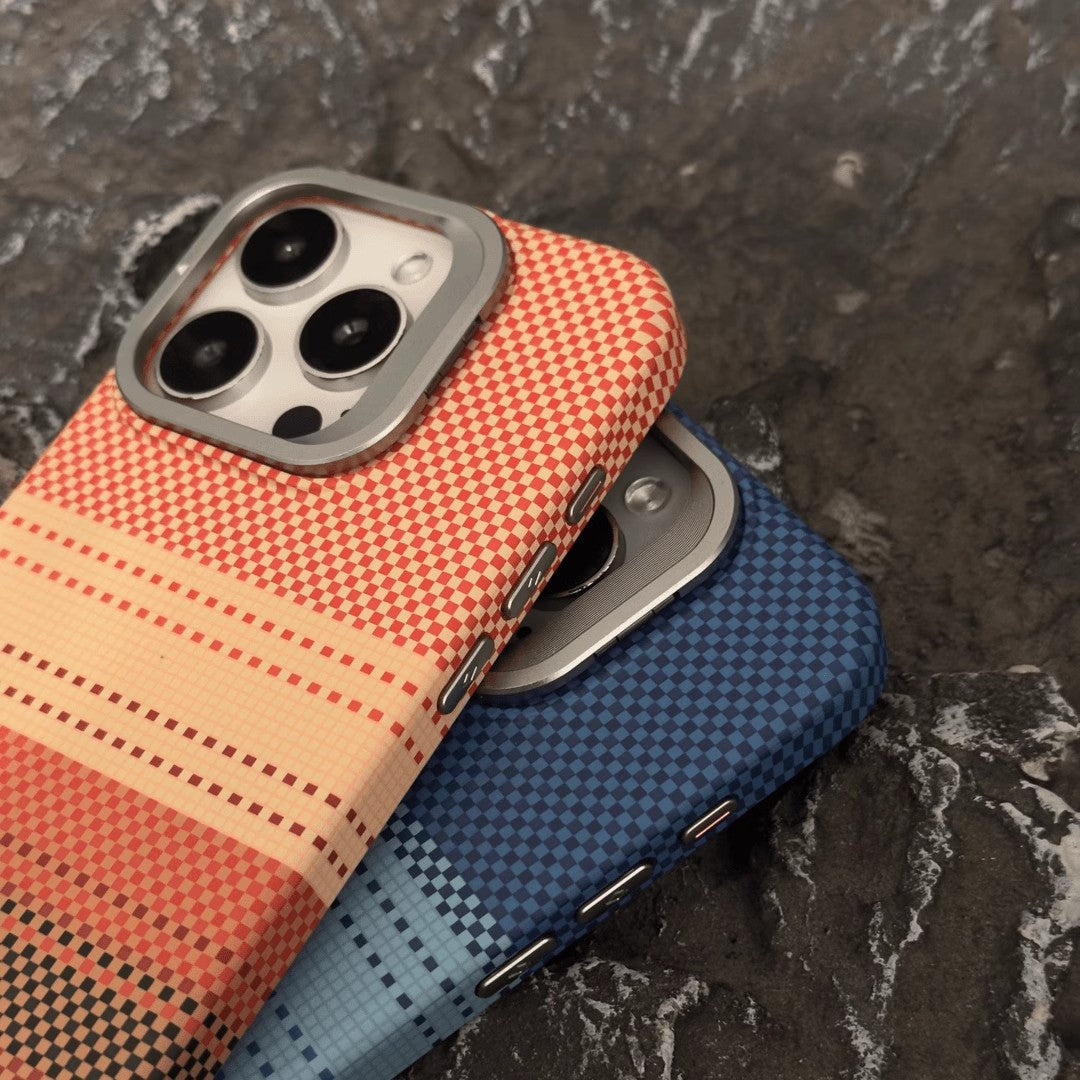 Schlichte Woven Hülle mit Integriertem Kamera-Ständer