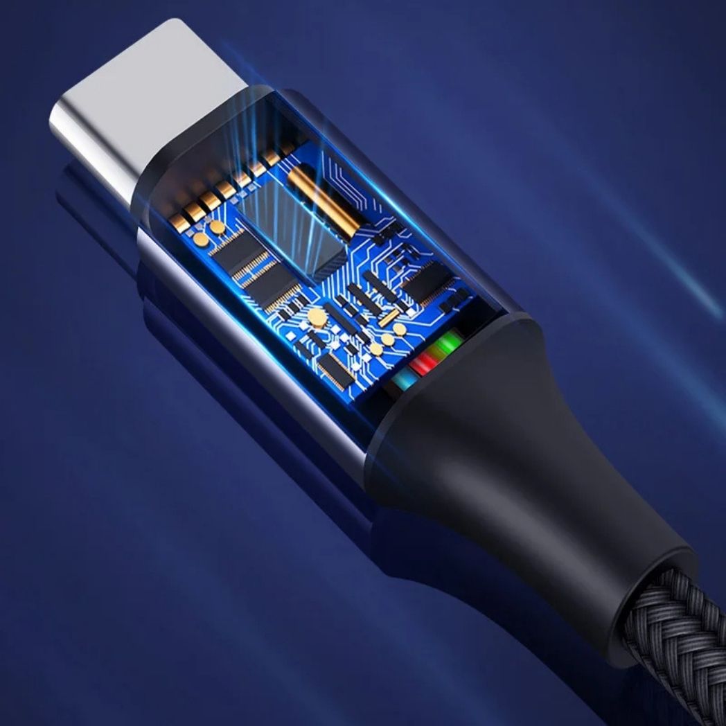 100W USB-C Ladekabel – Schnellladekabel für Samsung und Apple