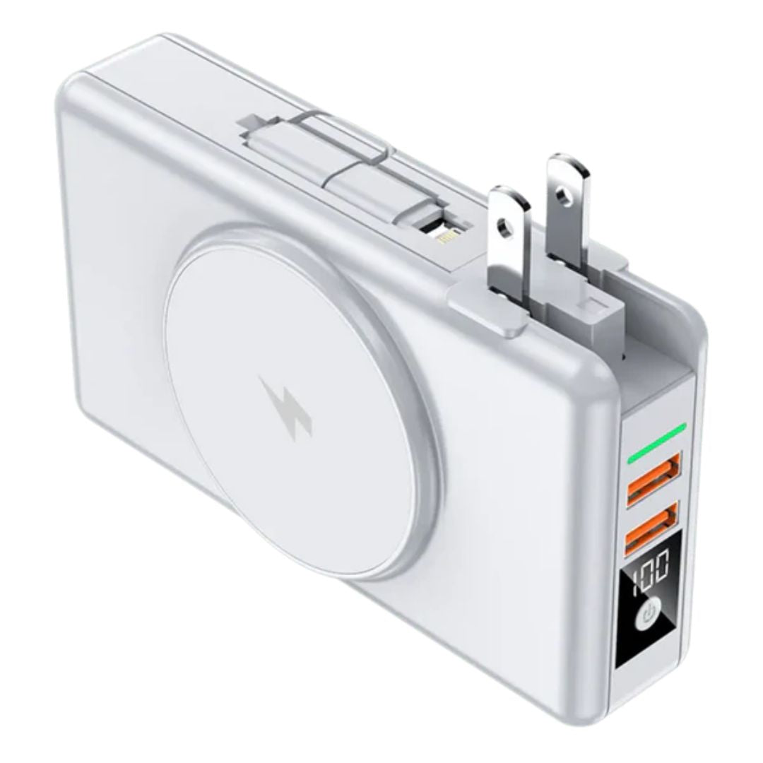 5-in-1 Universal Powerbank (Kompatibel mit allen Steckdosentypen)