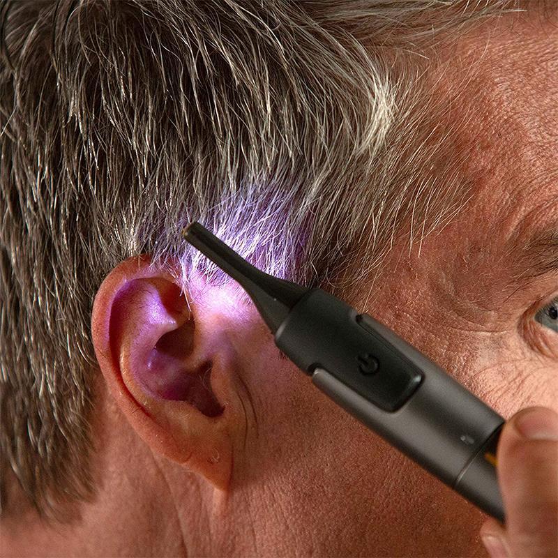 Ultra-dünner Präzisionstrimmer – Professionelle Pflege für Bart, Nase & Augenbrauen