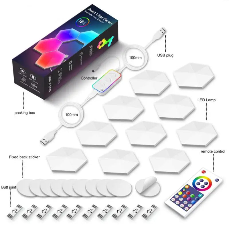 Smart Hexagon Lichter