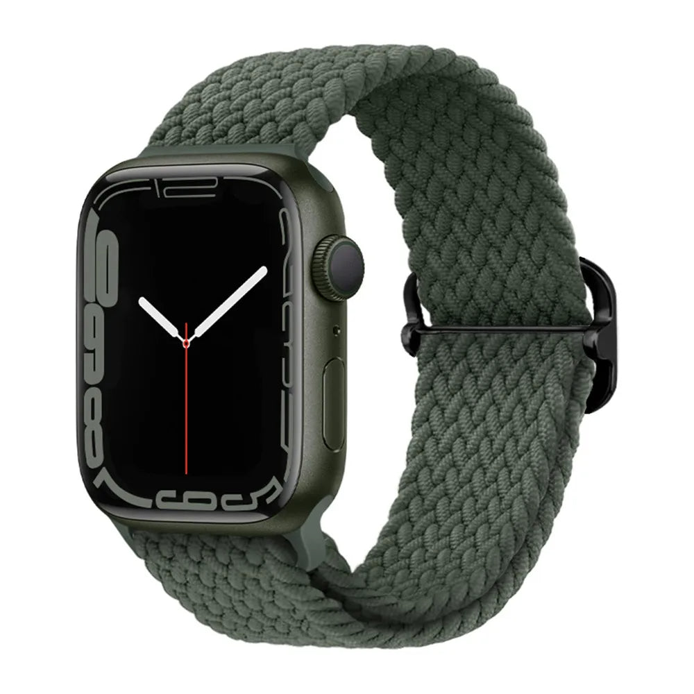 Geflochtenes Nylon-Loop-Band für die Apple Watch