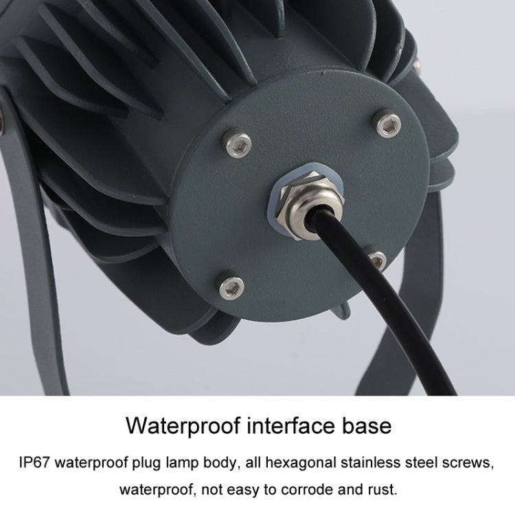 LED Außenflutlicht 10W - Wasserdichter COB Scheinwerfer