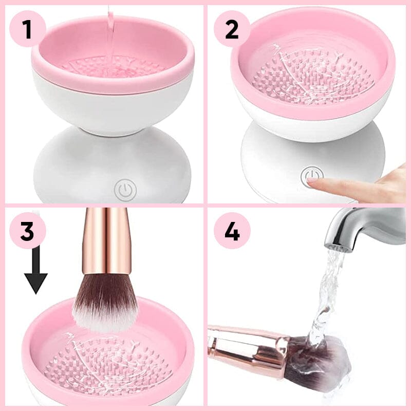 Elektrischer Make-up Pinselreiniger – Schnelle und gründliche Reinigung