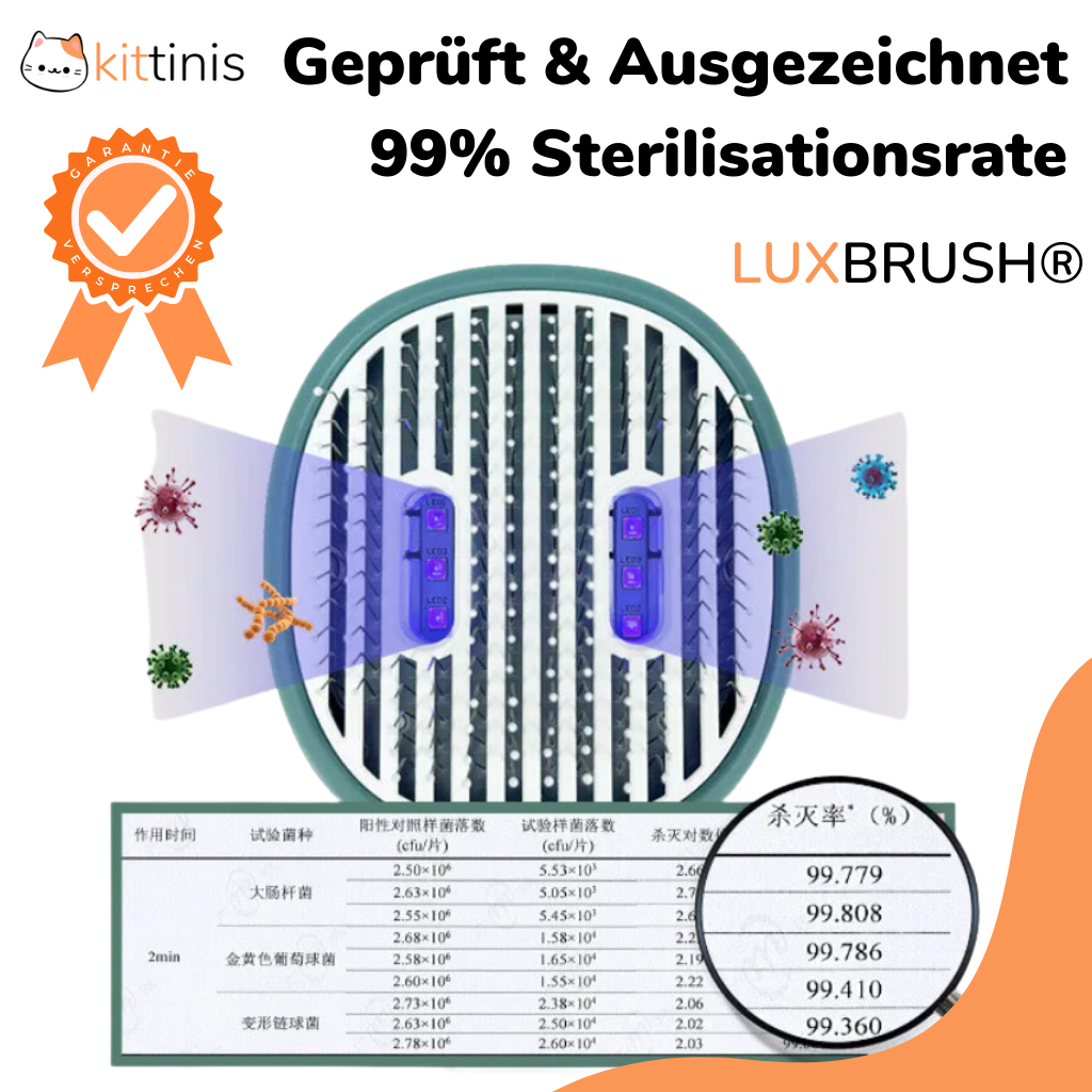 KITTINIS - LUXBRUSH (UV-Zeckenbürste) | 50% RABATT!