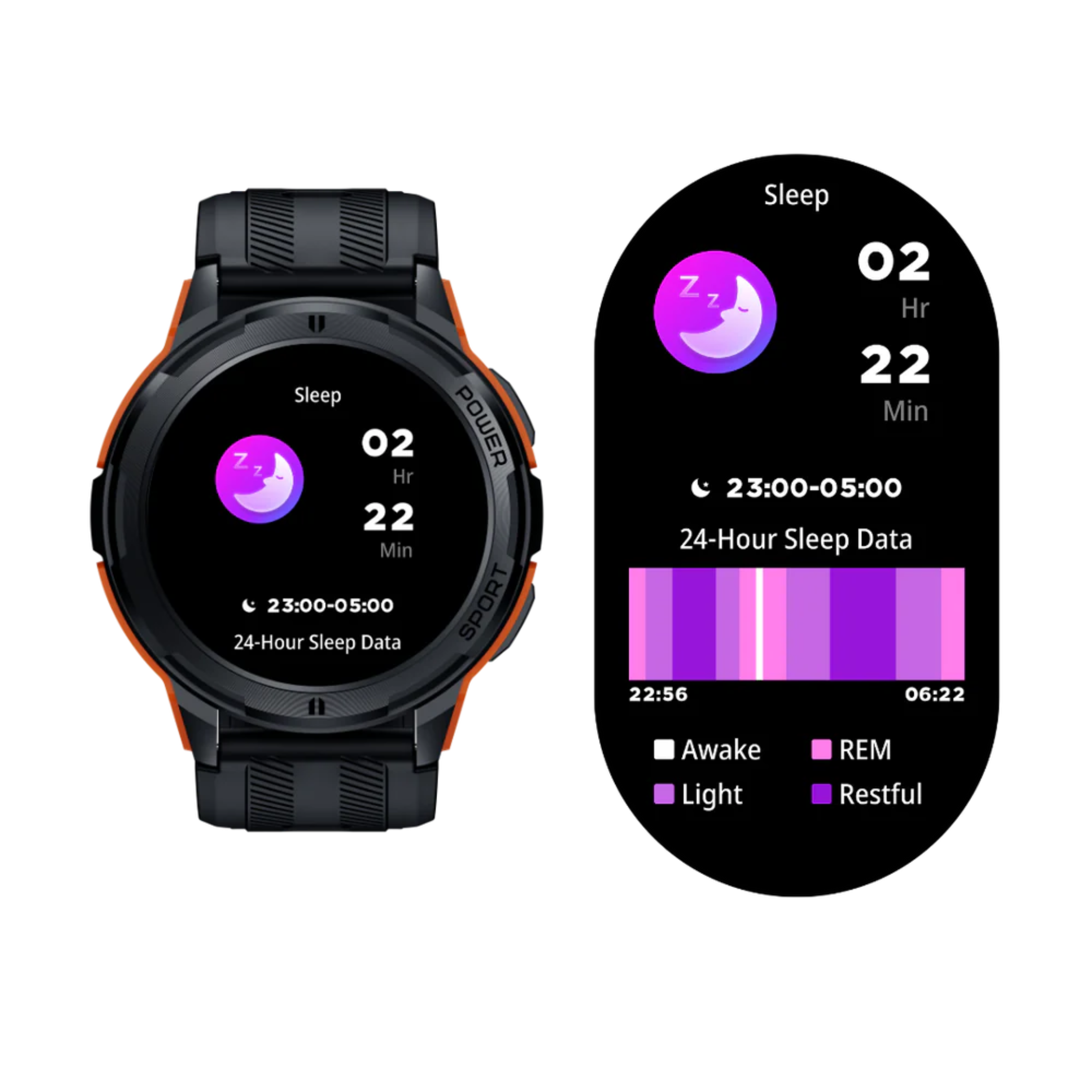 Männer Fitness & Arbeit Smartwatch – Hard Foreman Digitaluhr