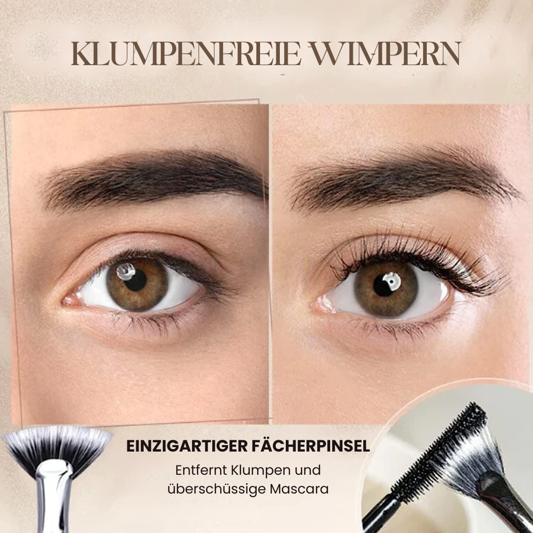 Faltbarer Mascara-Fächerpinsel – Perfekte Wimpern mit Leichtigkeit