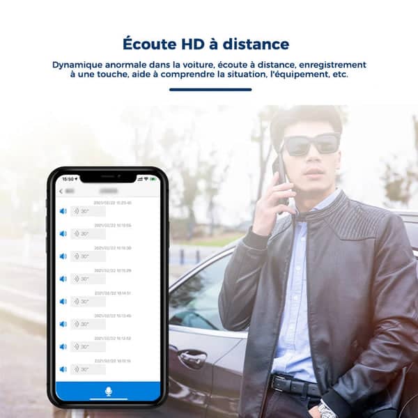 Mini GPS-Tracker mit Mikrofon – Sicherheit und Echtzeit-Tracking