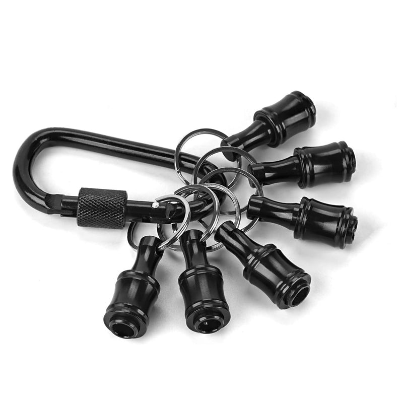 🔥1/4" Sechskantschraubendreher Kopf Halterung Wanderhaken