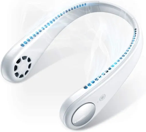 Tragbare Nackenventilatoren 360° Kühlender Nackenband Batteriebetiante Ventilatoren