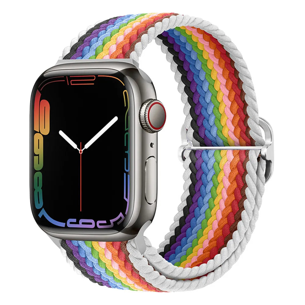 Geflochtenes Nylon-Loop-Band für die Apple Watch
