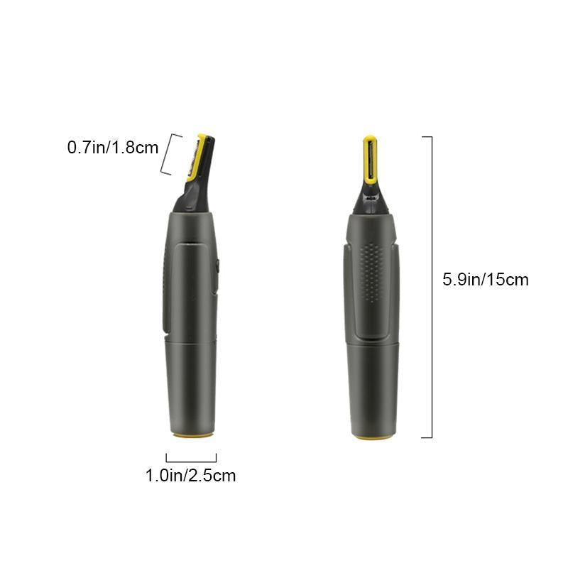 Ultra-dünner Präzisionstrimmer – Professionelle Pflege für Bart, Nase & Augenbrauen