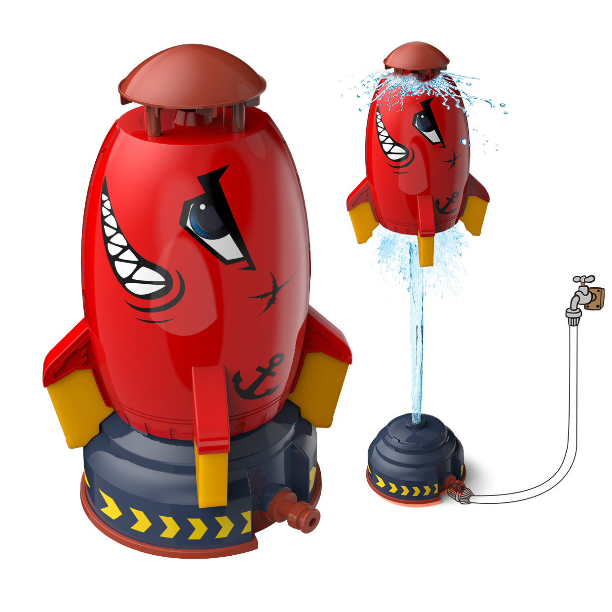 Wasser-Rakete Spielzeug
