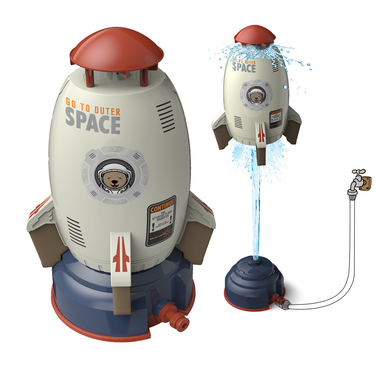 Wasser-Rakete Spielzeug