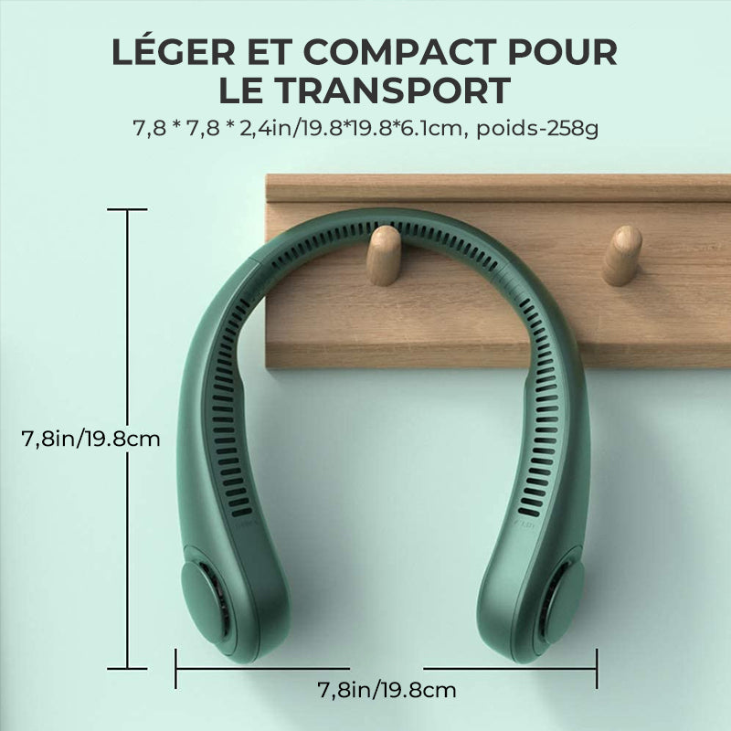 Neue tragbare drahtlose Nackenventilator | Einfache Kühlung - Ventilator