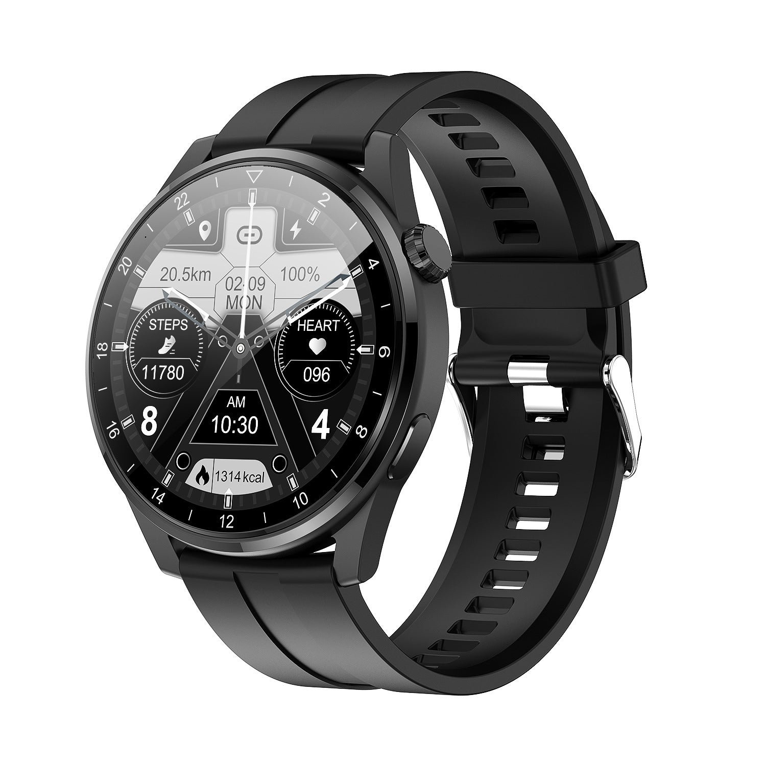 Multifunktionale Bluetooth Talk Casual Smartwatch Für Männer/Frauen