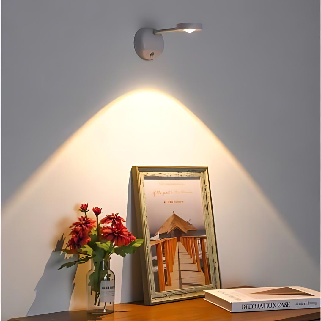 Spark360 – Kabelloses LED-Spotlight mit Bewegungsmelder und 360° verstellbarer Halterung