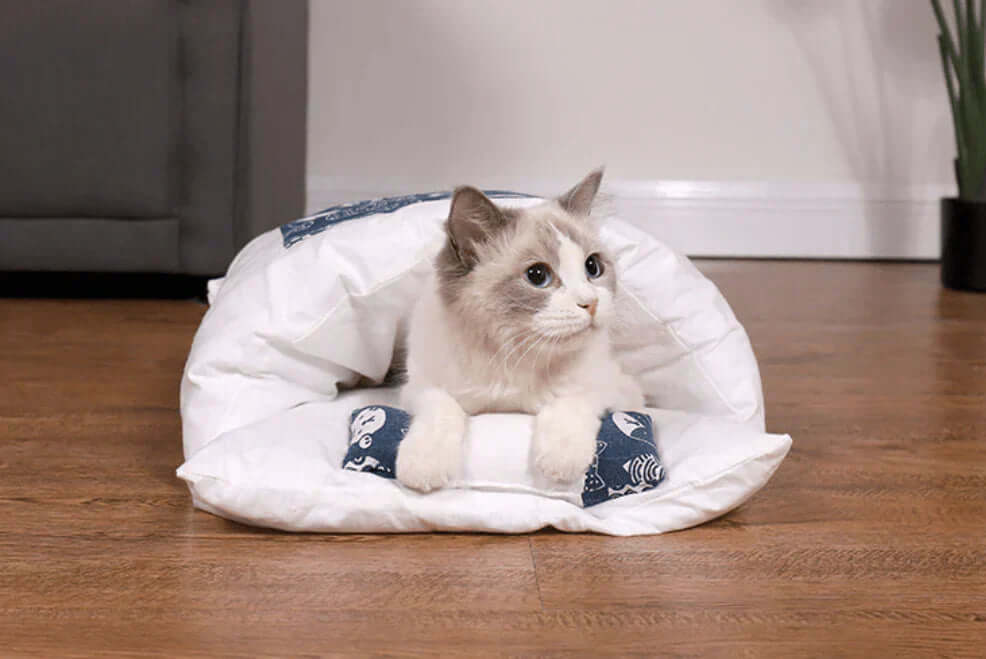 Kuscheliger Katzenschlafsack für wohlige Nächte