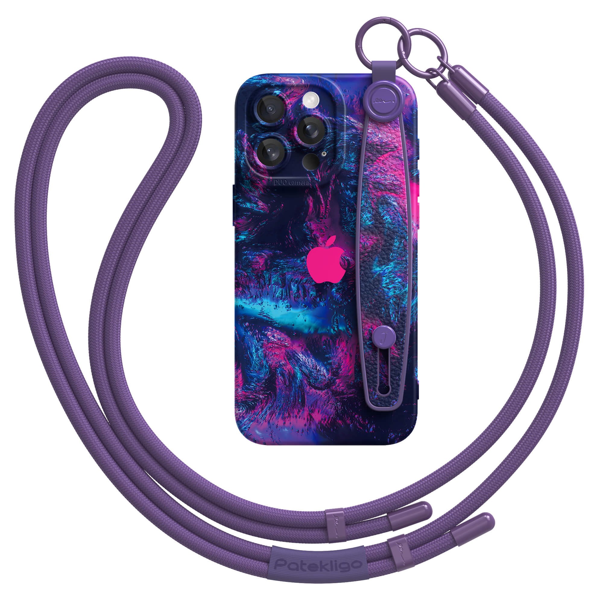 Psychedelischer Nebel | Multifunktionale Armbandhülle für iPhone-Serie