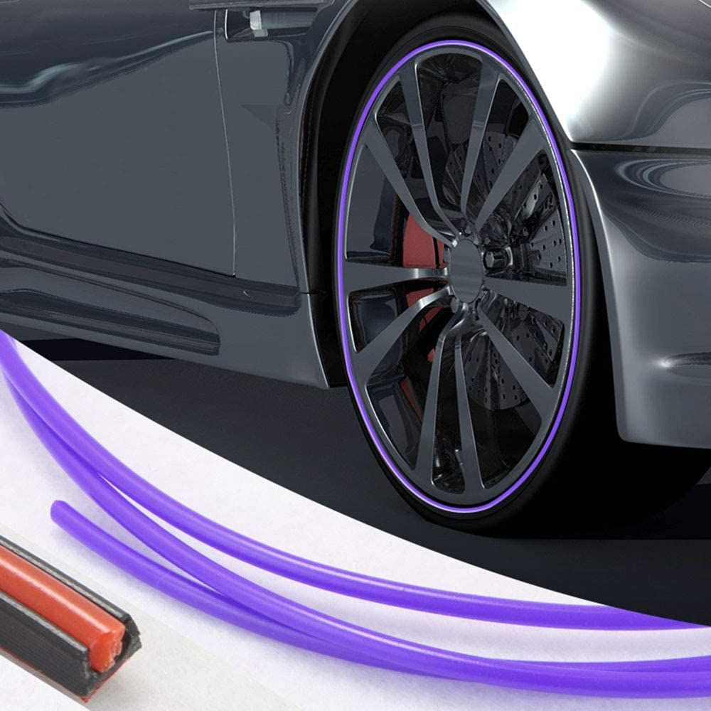 Radfelgen Schutz | Hohe Haftung, Einfache Installation & Bordsteinschaber Prävention für Auffällige Automobilfelgen