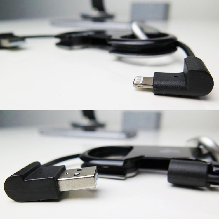 Flaschenöffner Lightning & Micro USB-Kabel