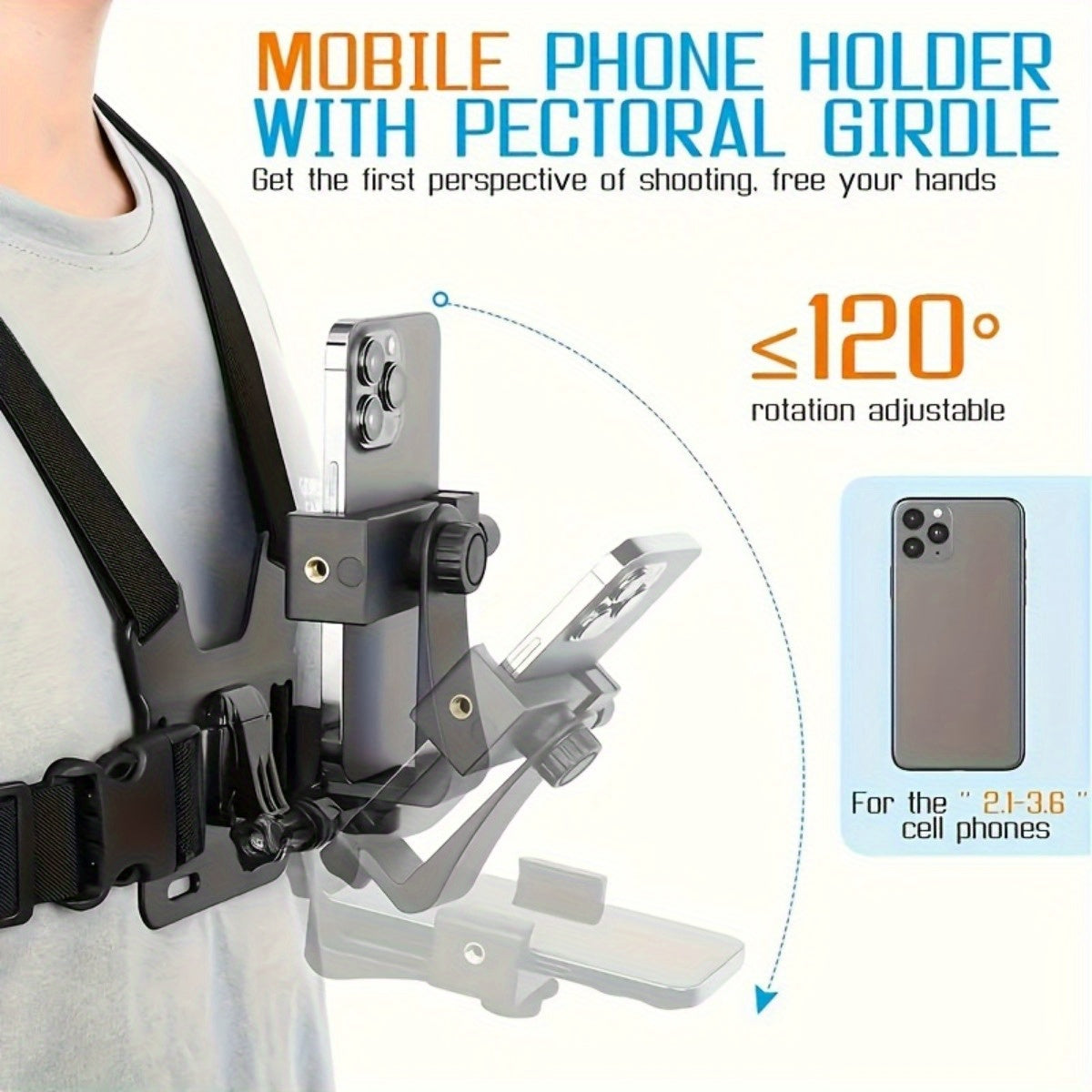 Handsfree Brustgurt – Für Einfaches Filmen und Fotografieren