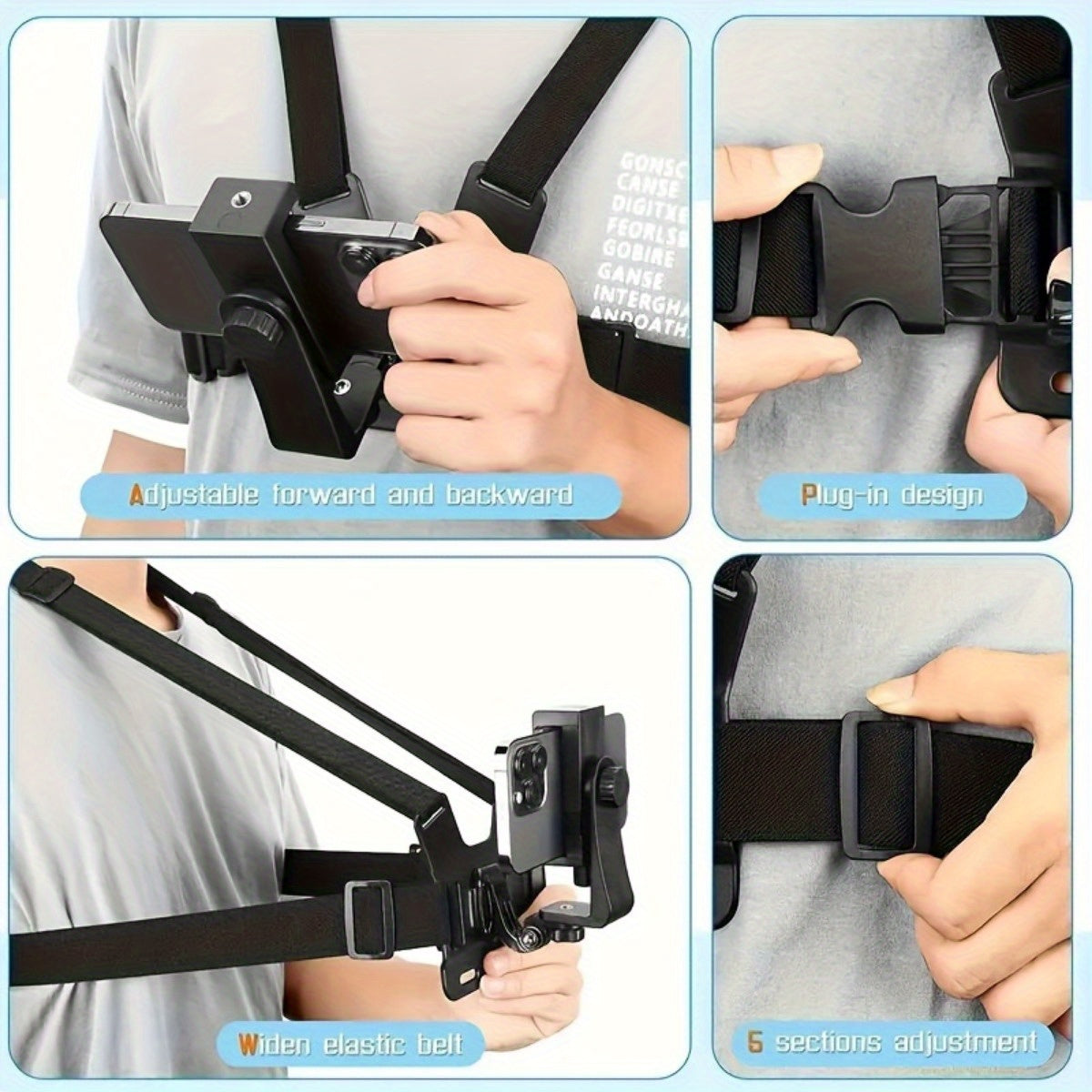 Handsfree Brustgurt – Für Einfaches Filmen und Fotografieren