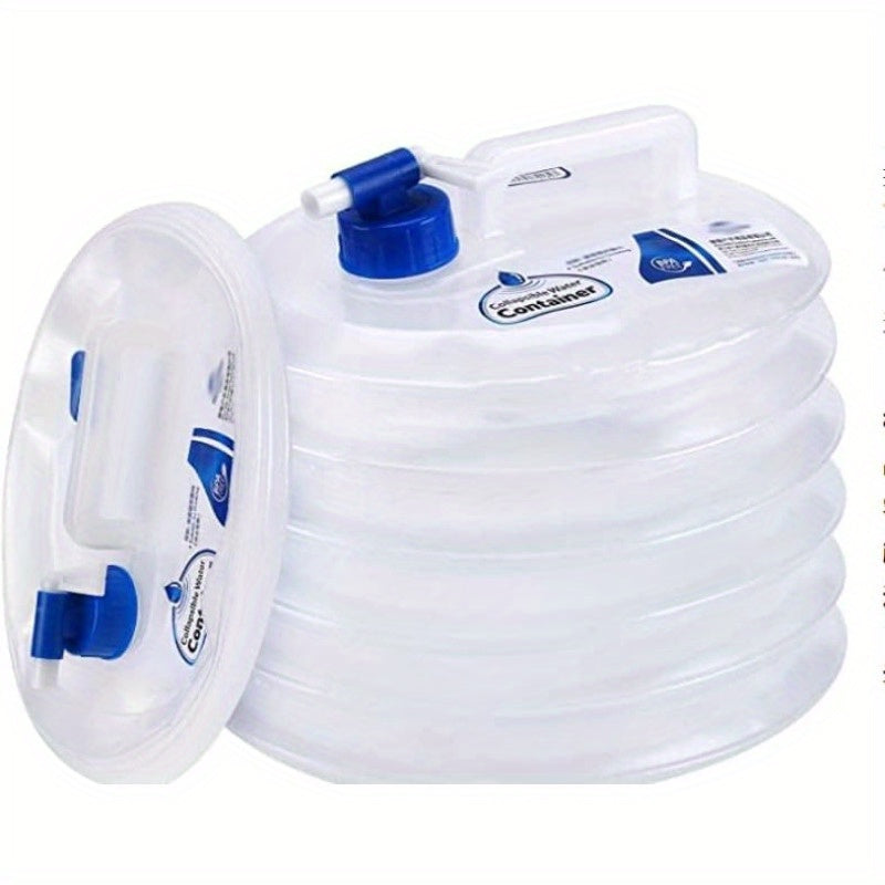 HydroPack Faltbarer Wasserbehälter – 15L Auslaufsichere und Tragbare Lösung