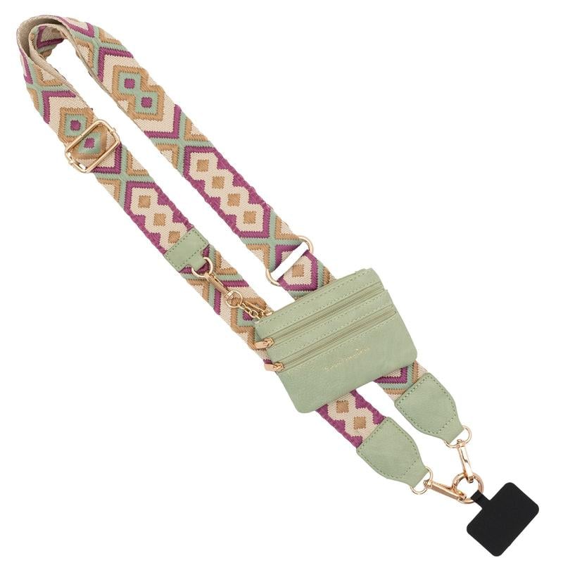 Handyband mit Reißverschlusstasche