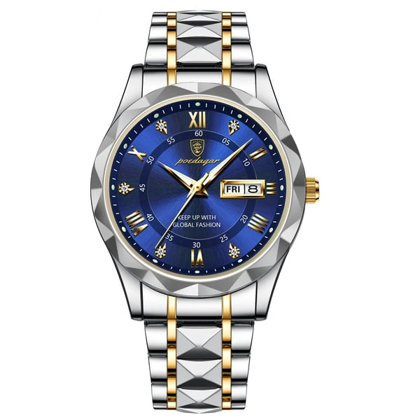 Wasserdichte Luxus-Herrenarmbanduhr von der Top-Marke mit leuchtender Funktion