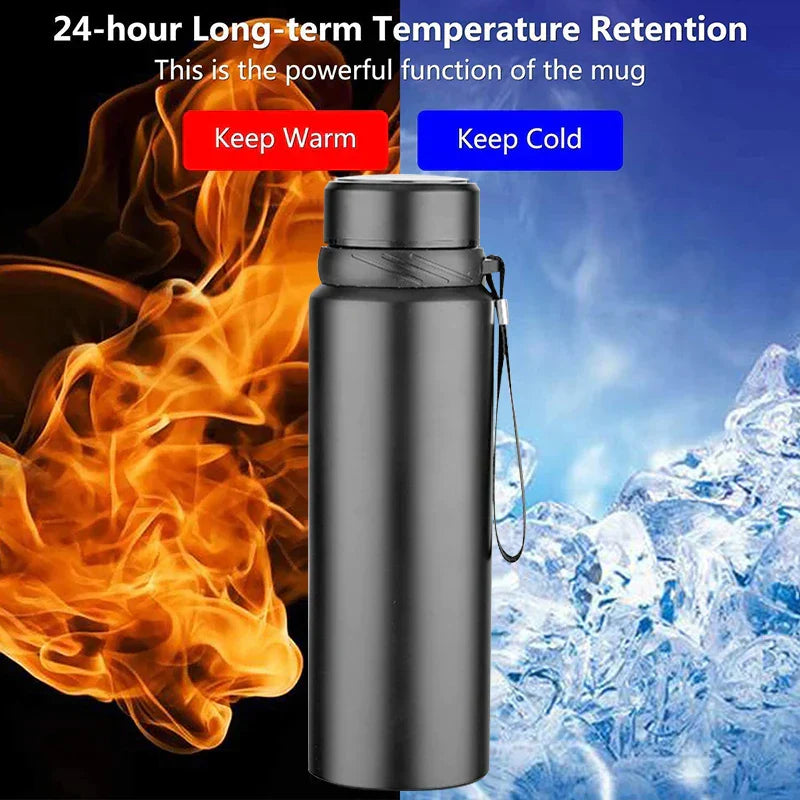 Galia - Thermosflasche Edelstahl Getränkeflasche 24 Stunden warm und kalt