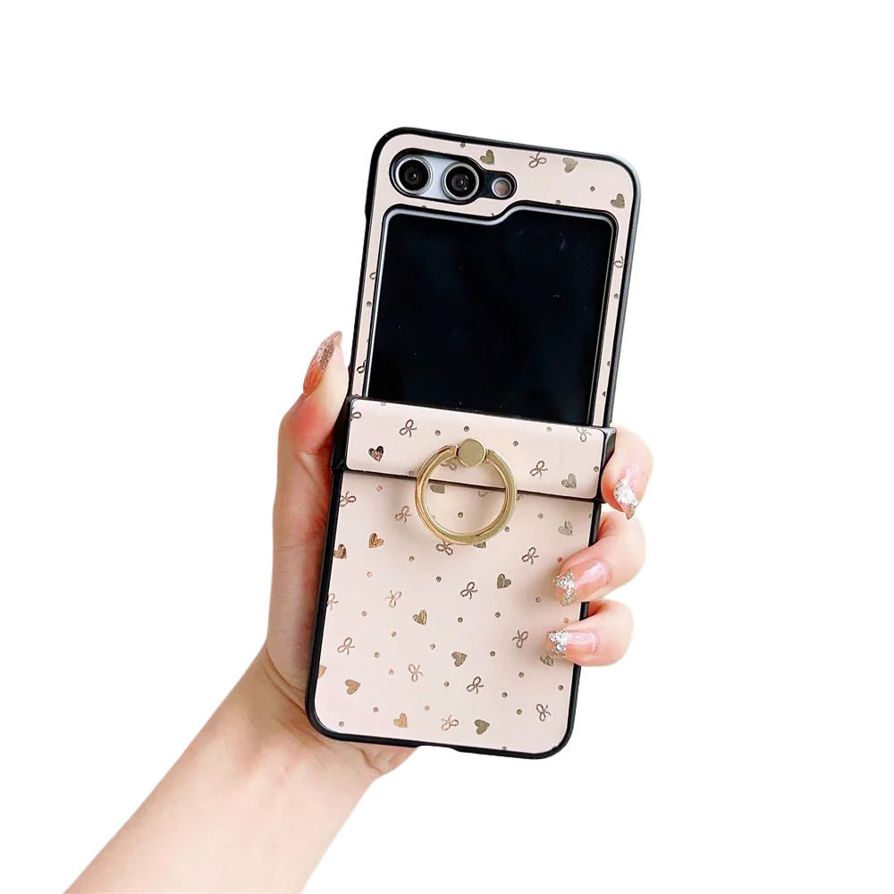 Hing Schutzhülle Samsung Z Flip Ring Halter Case