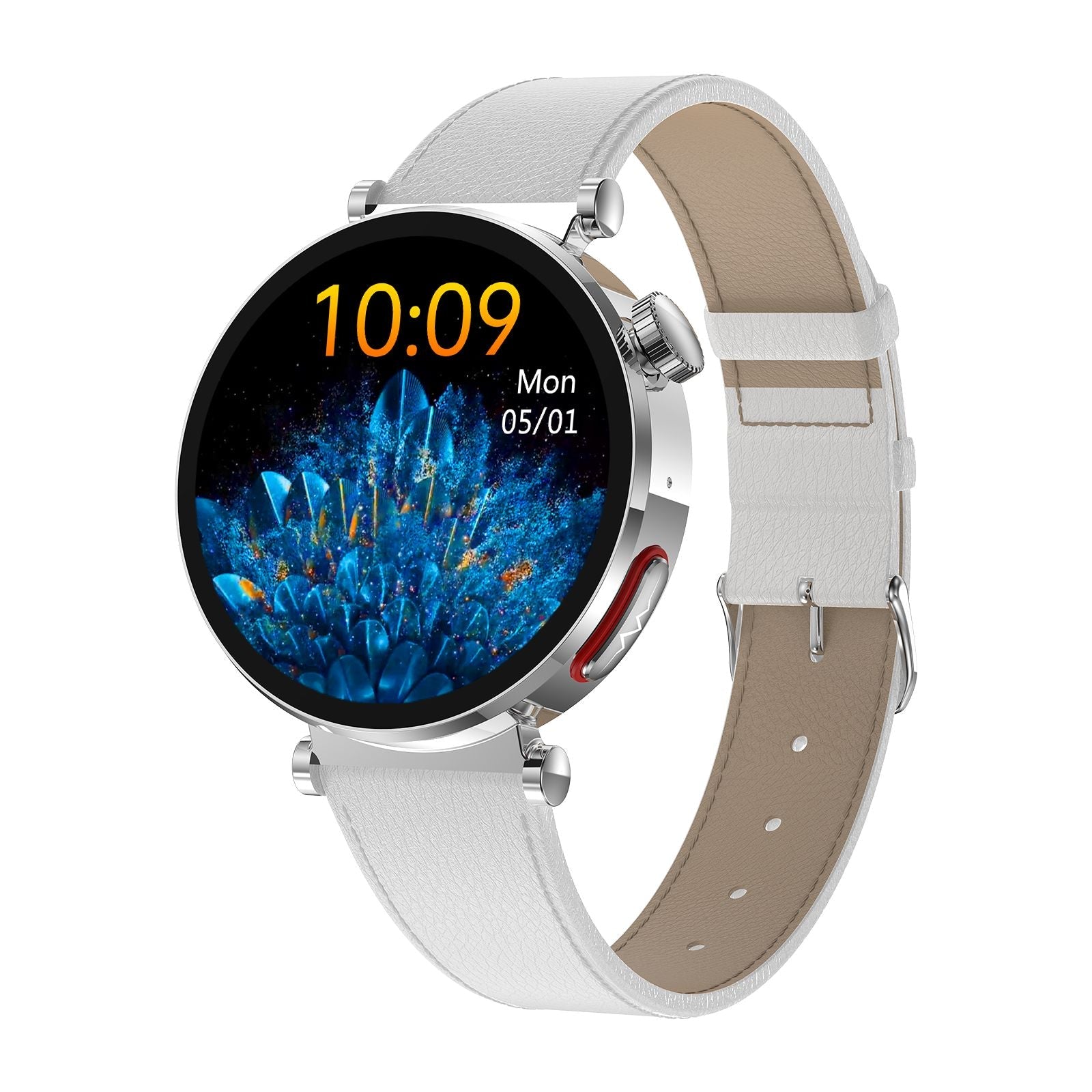 Fashion ECG|EKG Gesundheits Smart Call Damen Uhr Körperfett(BMI) Blutzucker Harnsäure und Lipid Überwachung