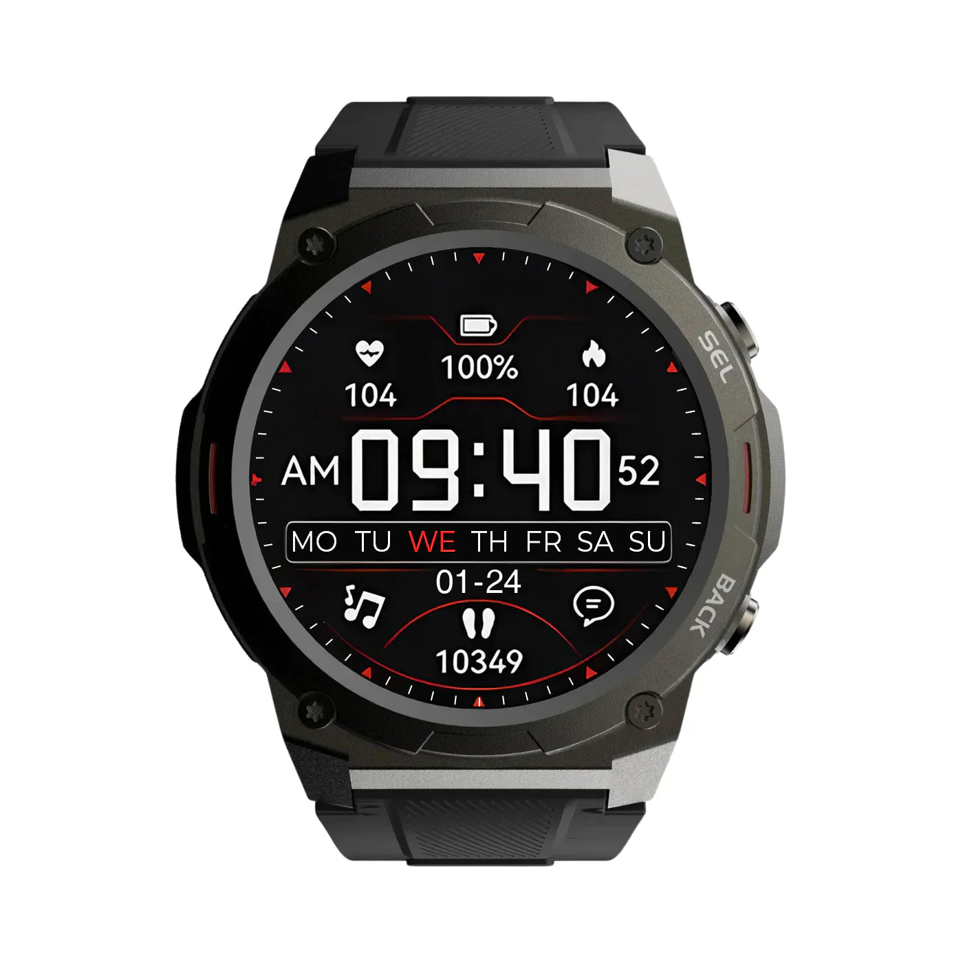 Robuste Smartwatch für Männer – Langlebige Outdoor-Uhr mit langer Batterielebensdauer & GPS-Tracking