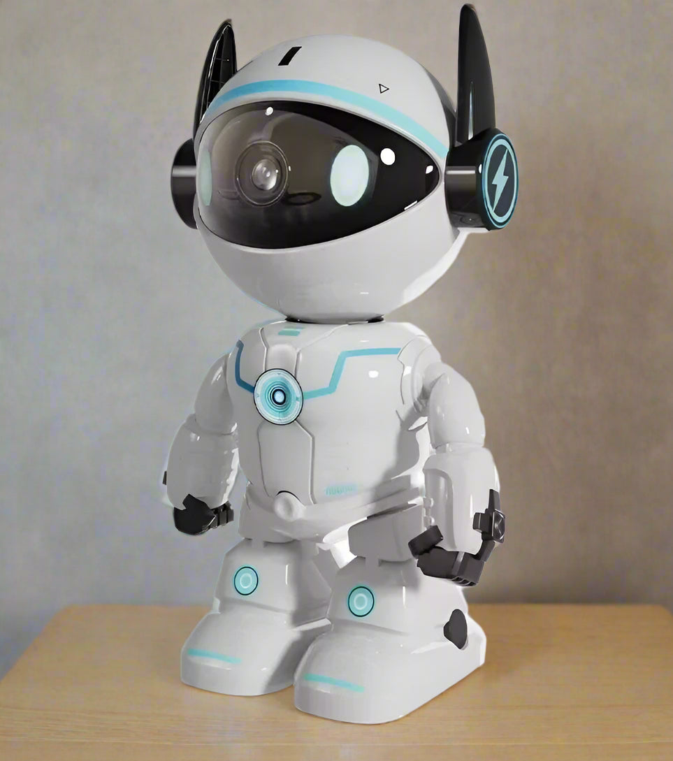 Smart WiFi Sicherheitsroboter Kamera – 5MP Nachtsicht Babyphone mit Zwei-Wege-Auto-Tracking